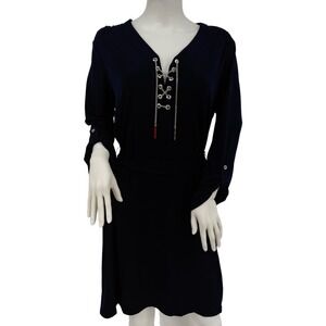 MICHAEL Michael Kors | Dresses | Michael Michael Kors Chain Laceup Shift  Dress | Poshmark